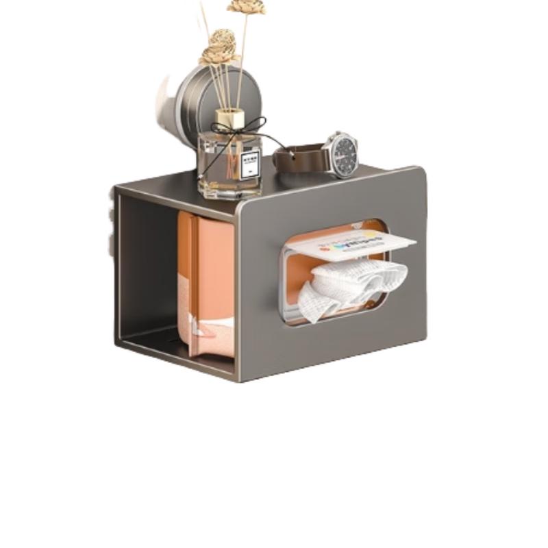 Suction Cup Tissue Box and Wet Wipe Holder