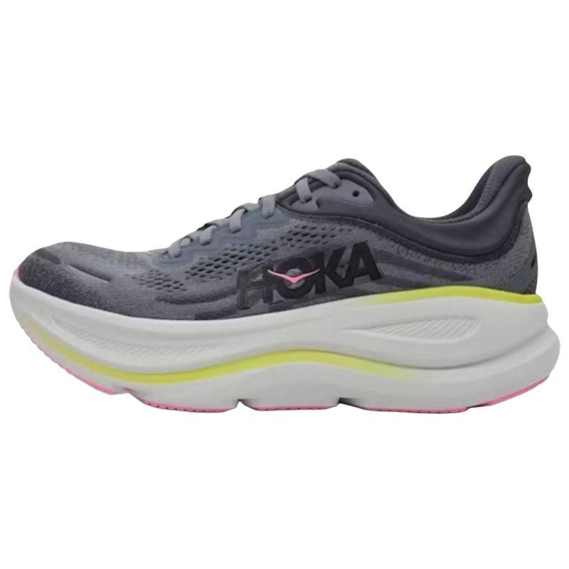 HOKA ONE ONE Bondi 9 Charcoal Grey Grey Skies Women s Sneakers 1162012-CYG 37