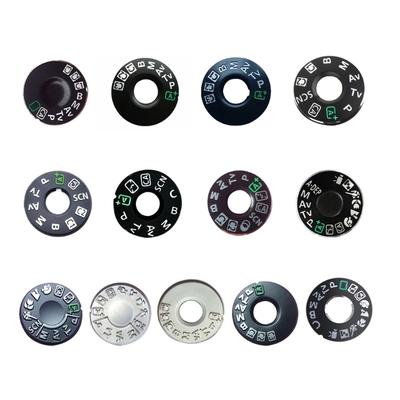 New Top Cover Function Model Dial Button Label For 5D3 6D 6D2 5D4 70D 600D 60D 7D 5D2 700D Camera Dial Pad Turntable-Tag