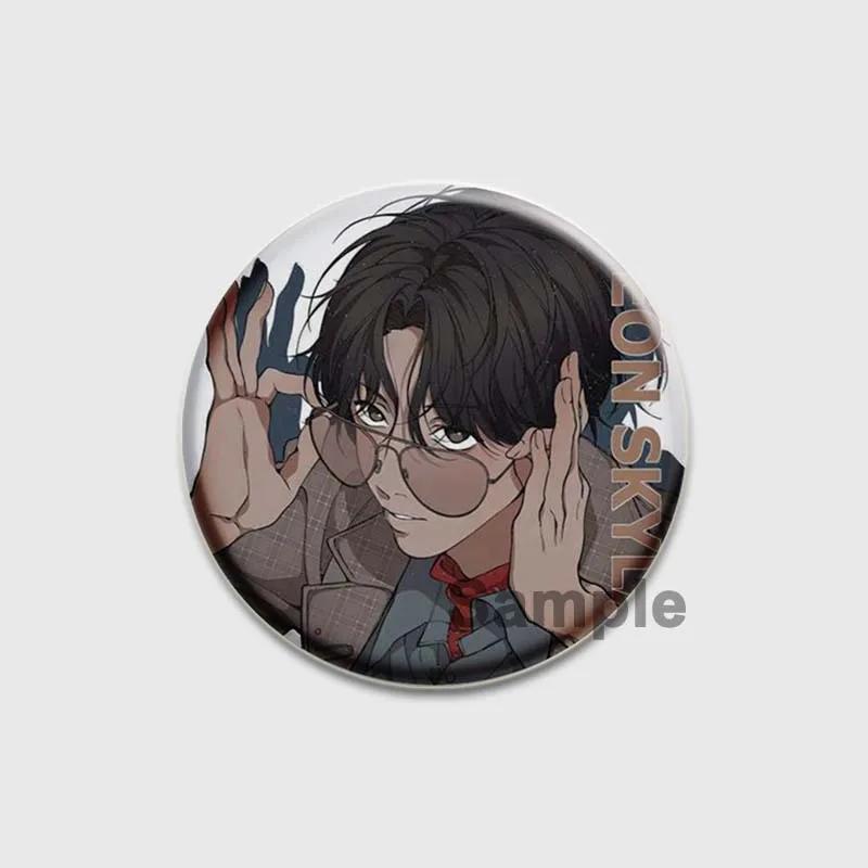 32/44/58mm BL Anime Förlorad i Molnet Knappnålar Tecknad Handgjord Brosch Badge Bröstnål för Ryggsäck Kläder Present Tillbehör