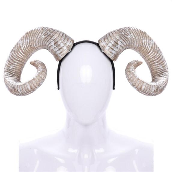 

Реквизит для Хэллоуина, забавная повязка на голову с рогом и съемной повязкой на голову