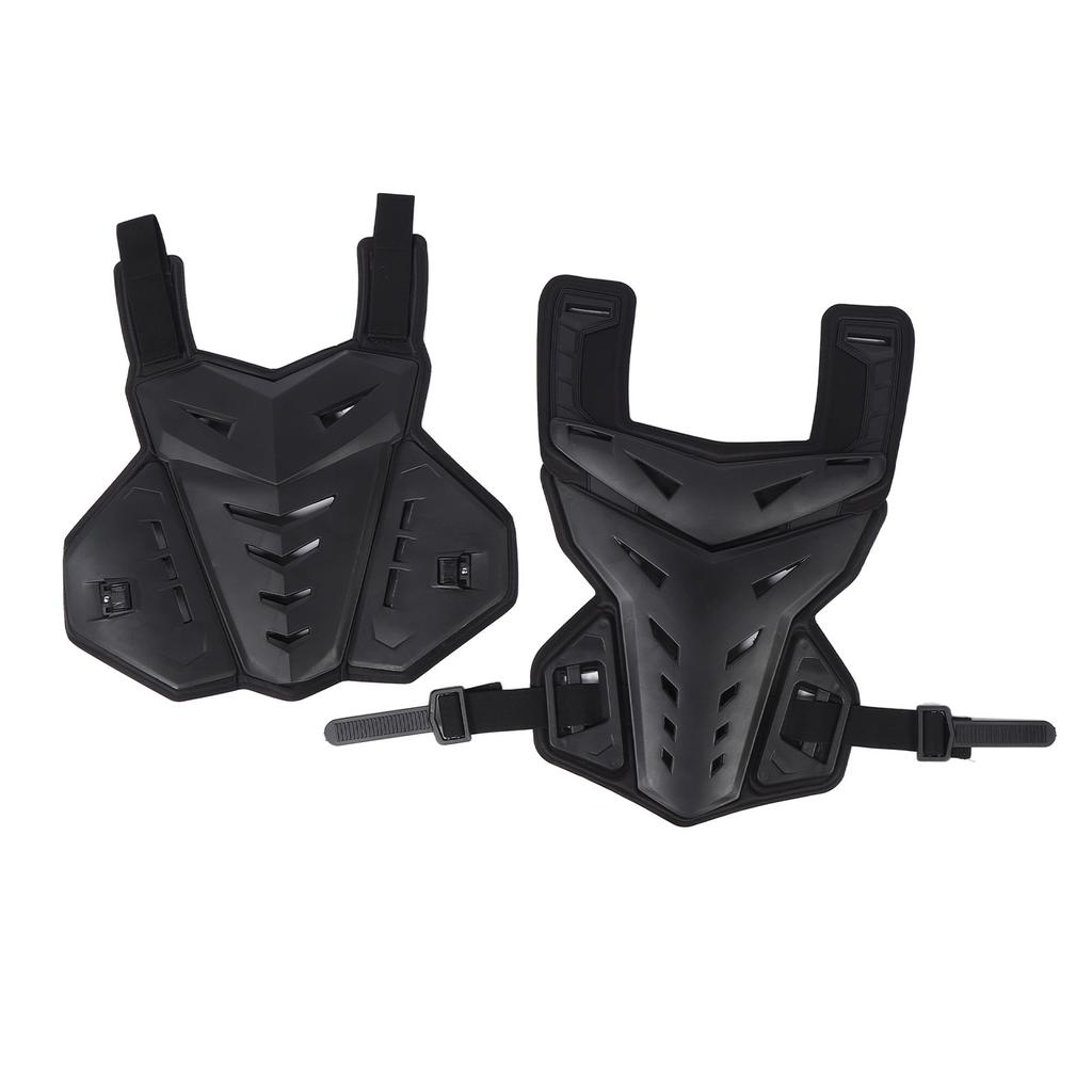 Motorcycle Armor Vest Double Protection Lightweight Adjustable Size PE Shell Shock Absorbing Cotton