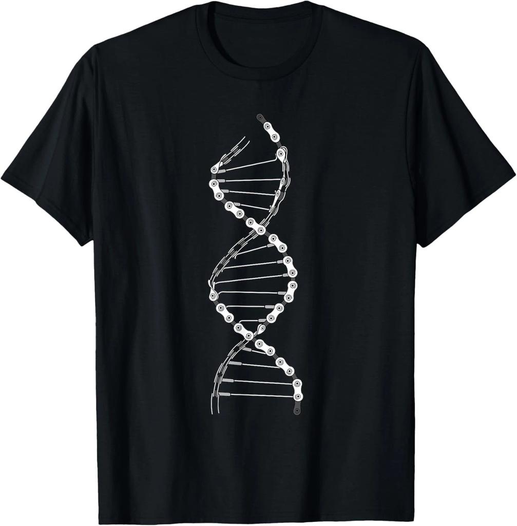 Funny DNA Cycling Bicycle Chain Mountain Bike Lovers Outfit Gift Unisex T-Shirt
