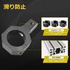 Motorcycle Stay, Fog Light Stay, Mounting Stay, Pipe Sandwich Type, 360 Degree Rotation, Adjustable,