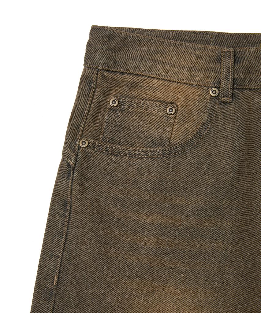 MMIC Rocker Flare Jeans (Brown)