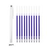 11Pcs Heat Erasable Fabric Marking Pens Water Soluble Disappearing Marker for Handmade Bag Making Quilting Sewing Use