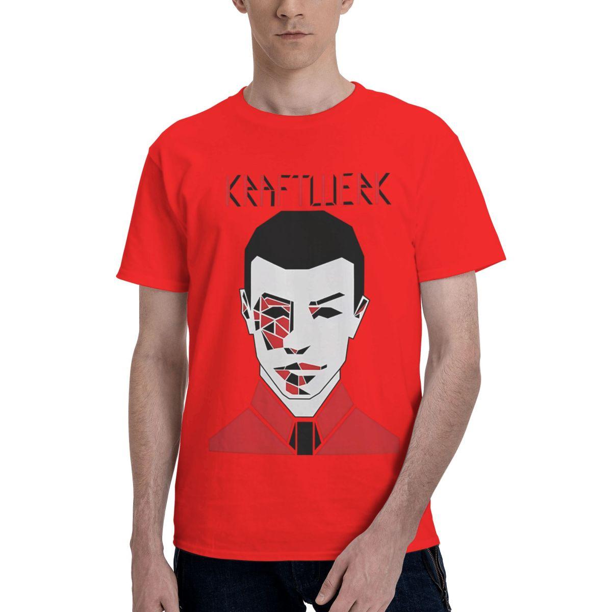 

Kraftwerk Band 100 Cotton Casual Breathable Confortable Tshirt Funny Ugus TShirts Mens Tops S