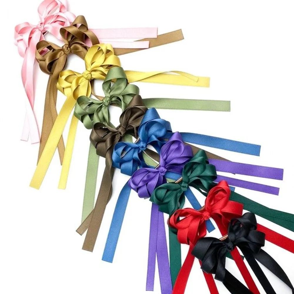 Ribbon Twin Claw Clip Women s Hair Clip 10-Piece Set 10-piece set