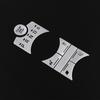 7pcs Center Shift Gear Selector Button Decals Cover For Jaguar XF 12-15