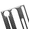 For 05-09 Ford Mustang Carbon Fiber Dash Console Radio Control Panel Cover Trim