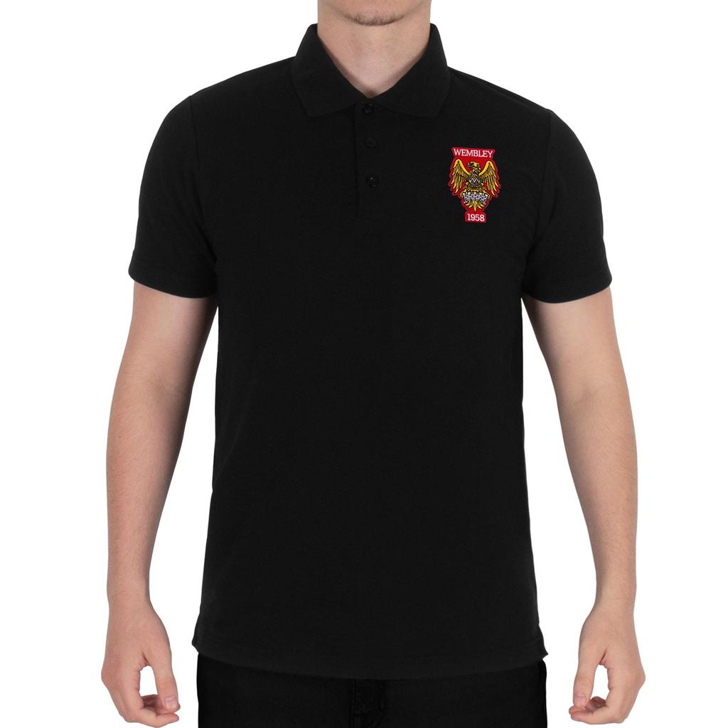 Fan Originals Mens Wembley 1958 Crest Polo Shirt