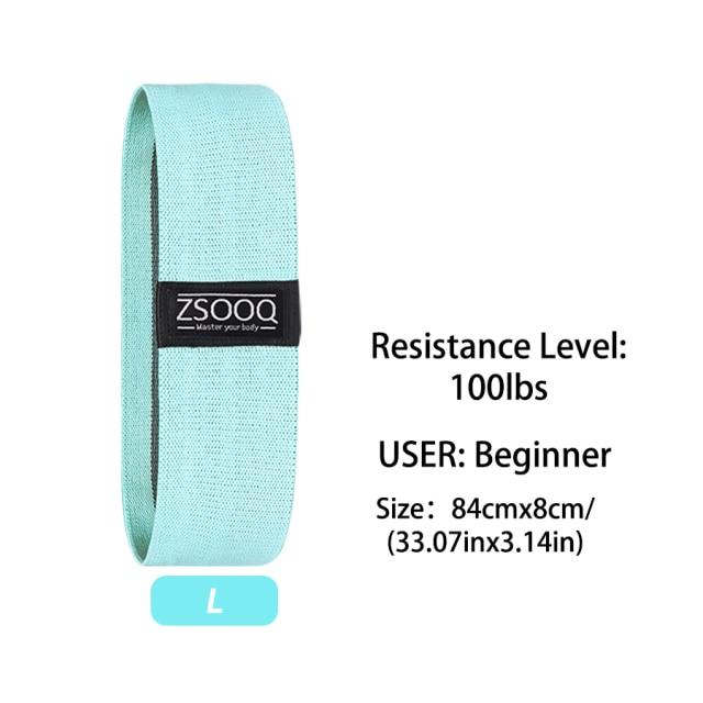 Fabric Booty Resistance Bands Hip Circle Exercise Cotton Bands Thigh Butt  Squat Fitness Rubber Bands Elastic Workout Glute Loop