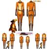Puss In Boots Cosplay Costume Jumpsuit For Halloween Carnival
