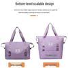 Women's Expandable Travel and Fitness Shoulder Bag - Large Capacity, Short-Term Trip Handheld Luggage