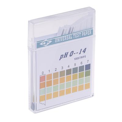 100 szt. Pasków testowych pH 0-14 Papier lakmusowy Uniwersalny papier wskaźnikowy zasadowy kwasowy