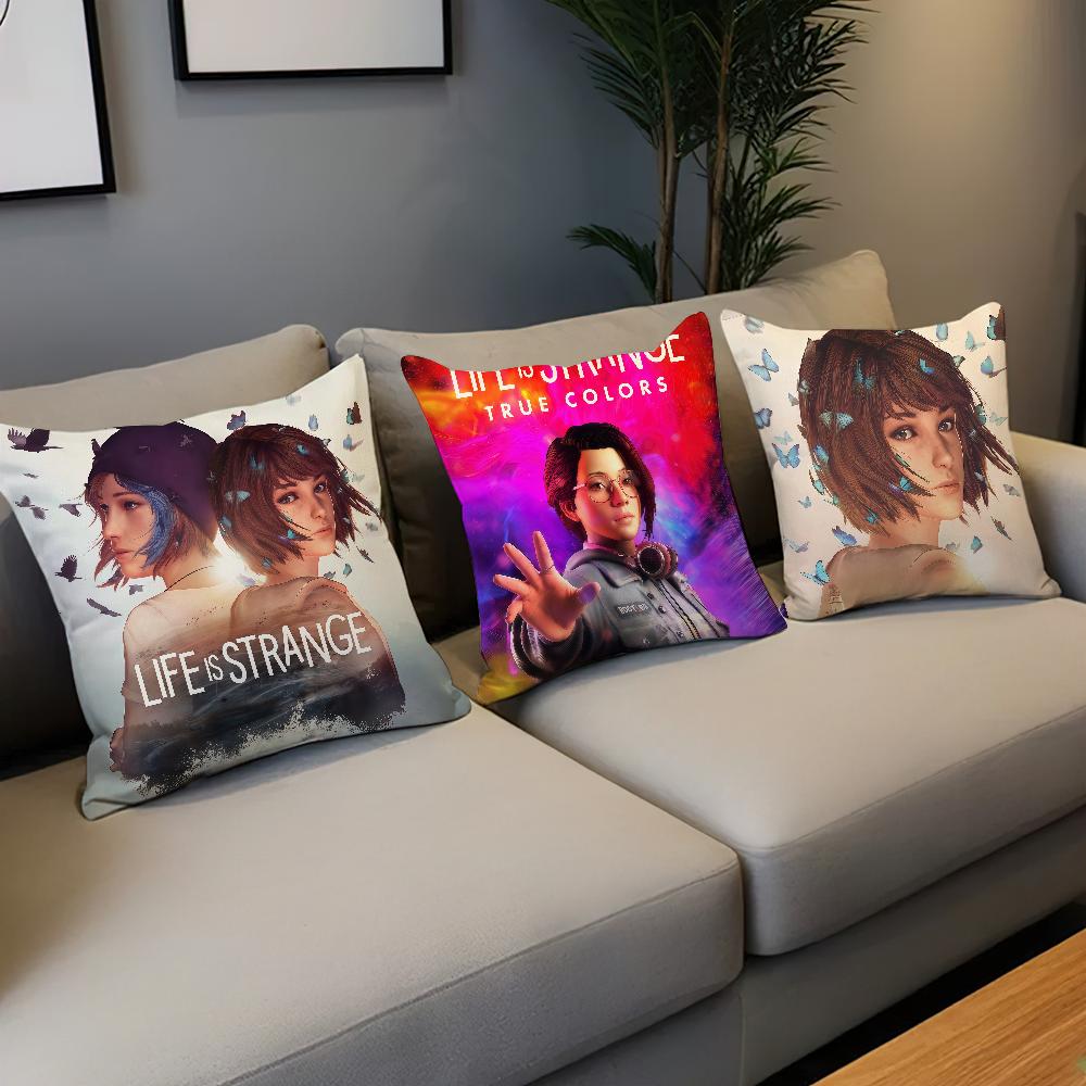 Classic Game Art Cool L-Life Is S-Strange Comfortable Soft Hogar Pillowcase Sofa Living Room Bed Home Decor Protective Covers
