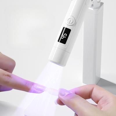 Mini UV Nagel Lamp Droogmachine Draagbaar USB Oplaadbaar LED Nagel Sneldrogend Licht Handheld Manicure Lamp Voor Gel Lak