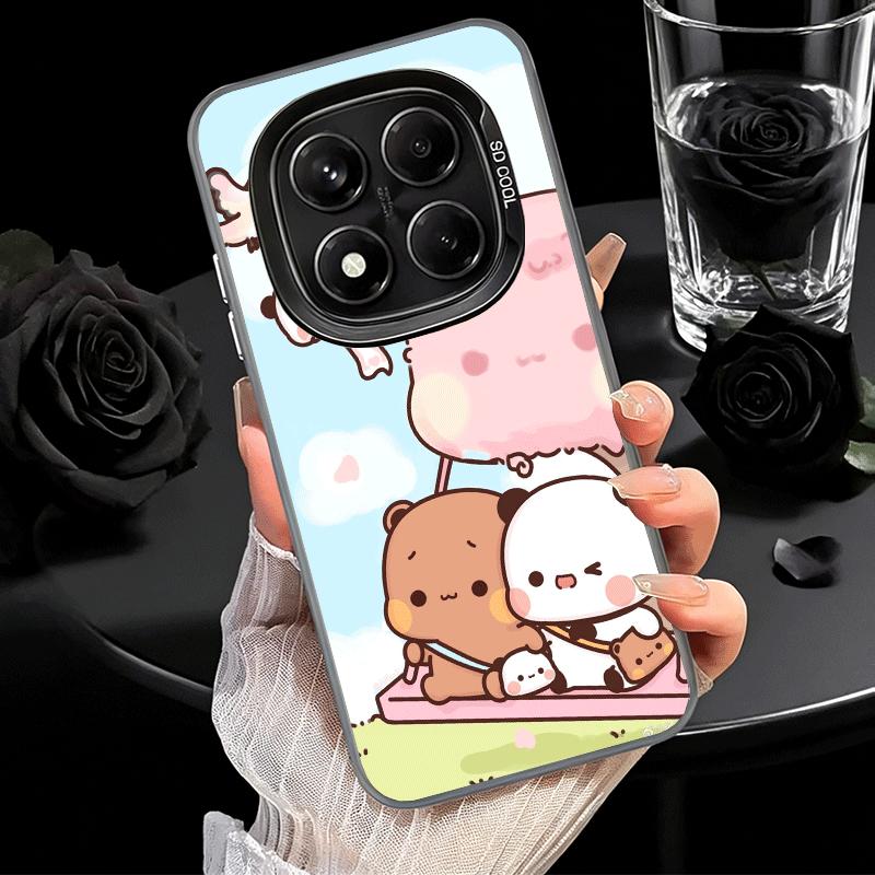 Bubu Dudu Cartoon Cute Soft Phone Case for Samsung Galaxy S24 S25 FE S26 Edge S23 Ultra S22 Plus S21 + Shockproof Cover Back She