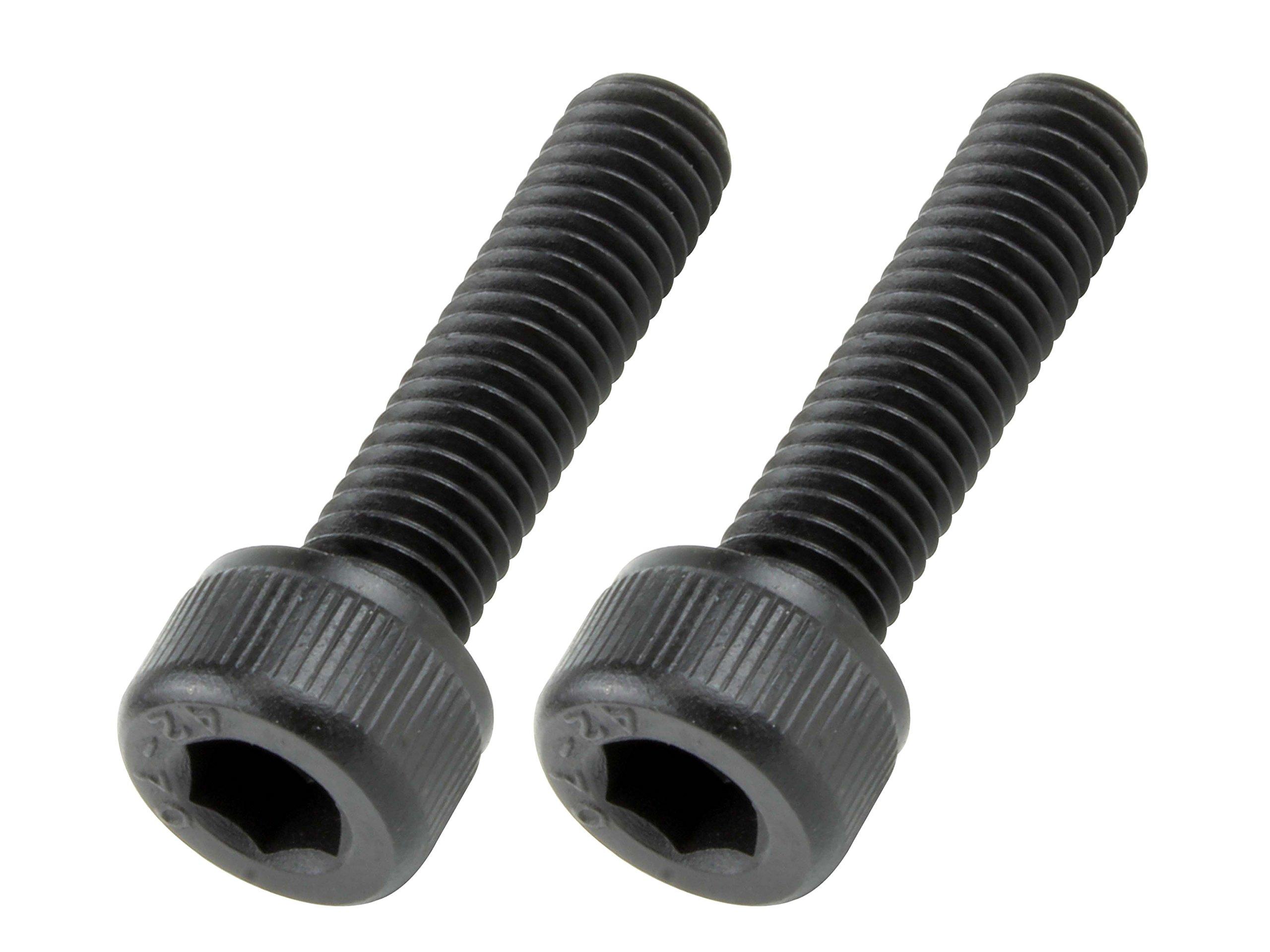 POSH FAITH Motorcycle Supplies Cap Bolt Stainless Steel Black 2 M5×20 чёрный