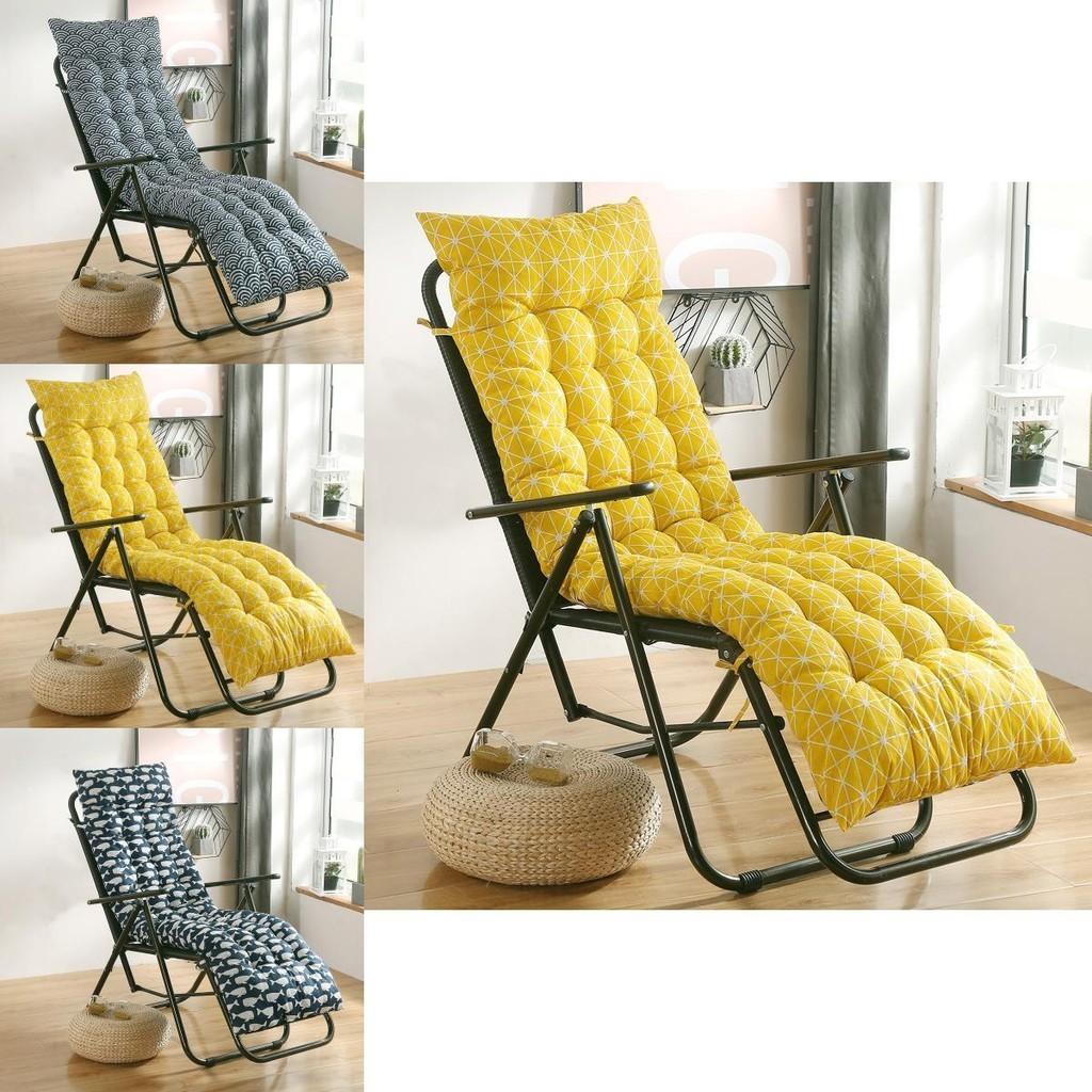 Nordischer Print Hohe Rückenlehne Stuhlkissen für Terrasse und Garten zum Entspannen Dicker und bequemer