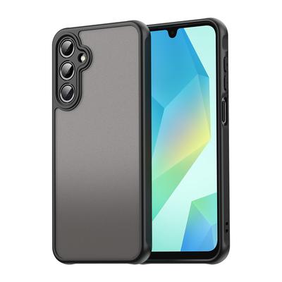 For Samsung Galaxy A16 4G/Galaxy A16 5G Case with Screen Film WANLONFENG FD Series Skin Touch TPU PC Phone Back Cover