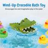 Resin Crocodile Ornament for Home Office Aquarium Decoration with Oxygen Pump Connection