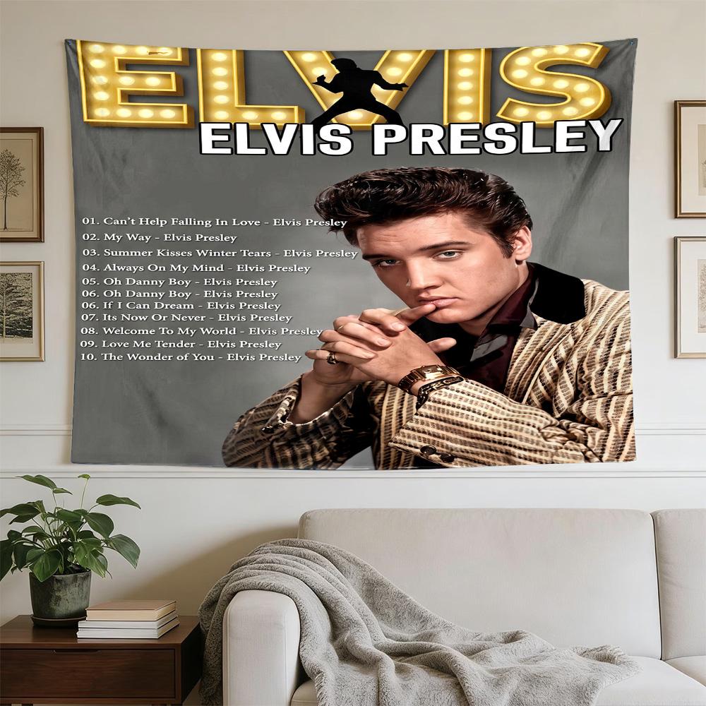 Space Rock Legend Versatile Wall Hanging Blanket, Home Backdrop for Wedding, Party and Video Shooting,Perfect Gift
