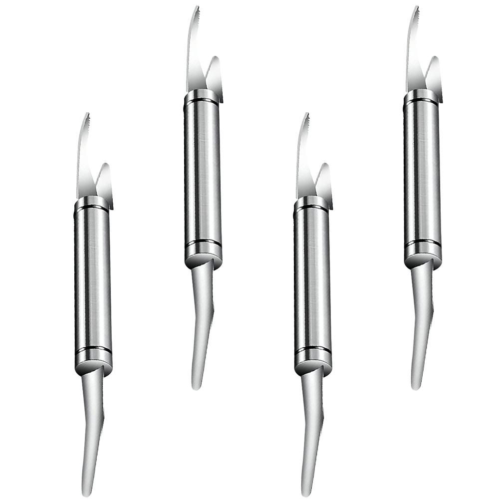 

Инструмент для чистки креветок Чистка чешуи рыбы Строгальные станки из нержавеющей стали Домашний аксессуар серебряный