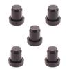 Bike Frame Grommet Insert for Cable Ports Black Push-Fit Rubber Trim for Entry Hole Care and Daily Upkeep Part