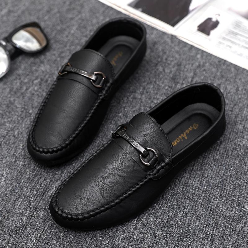 Loafers Shoes Men Clasicc Comfy Man Flat Moccasin Fashion Shoes Men Slip-on Boat Shoes for Men Casual Shoes Driving Shoes Men