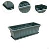 17 inch Rectangular Window Flower Box Planter Pot for Balcony Indoor