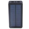 32LED Solar Powerbank mit 4 USB 3 Lichtmodi 30000mah Tragbares Handy-Ladegerät für Outdoor-Camping