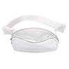 Ongwan Sports Belt Pouch, Large Capacity Adjustable Waist Belt Bag, 60-120cm (White)