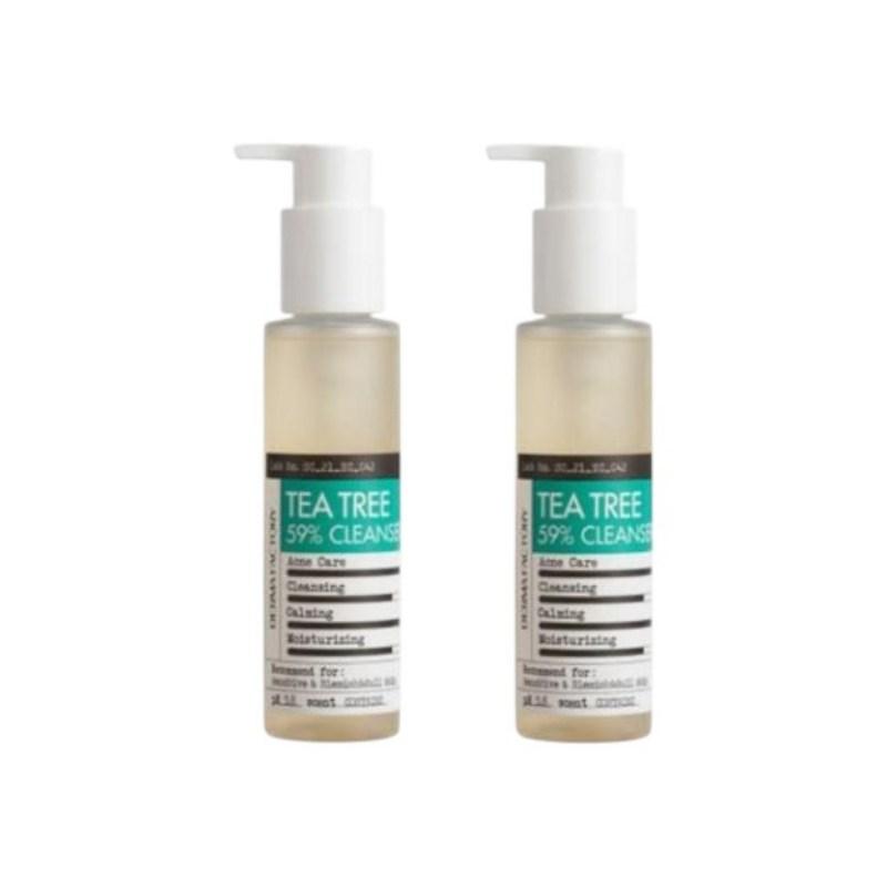 Derma Factory Tea Tree 59% Gel Cleanser, 150ml, 2 pcs