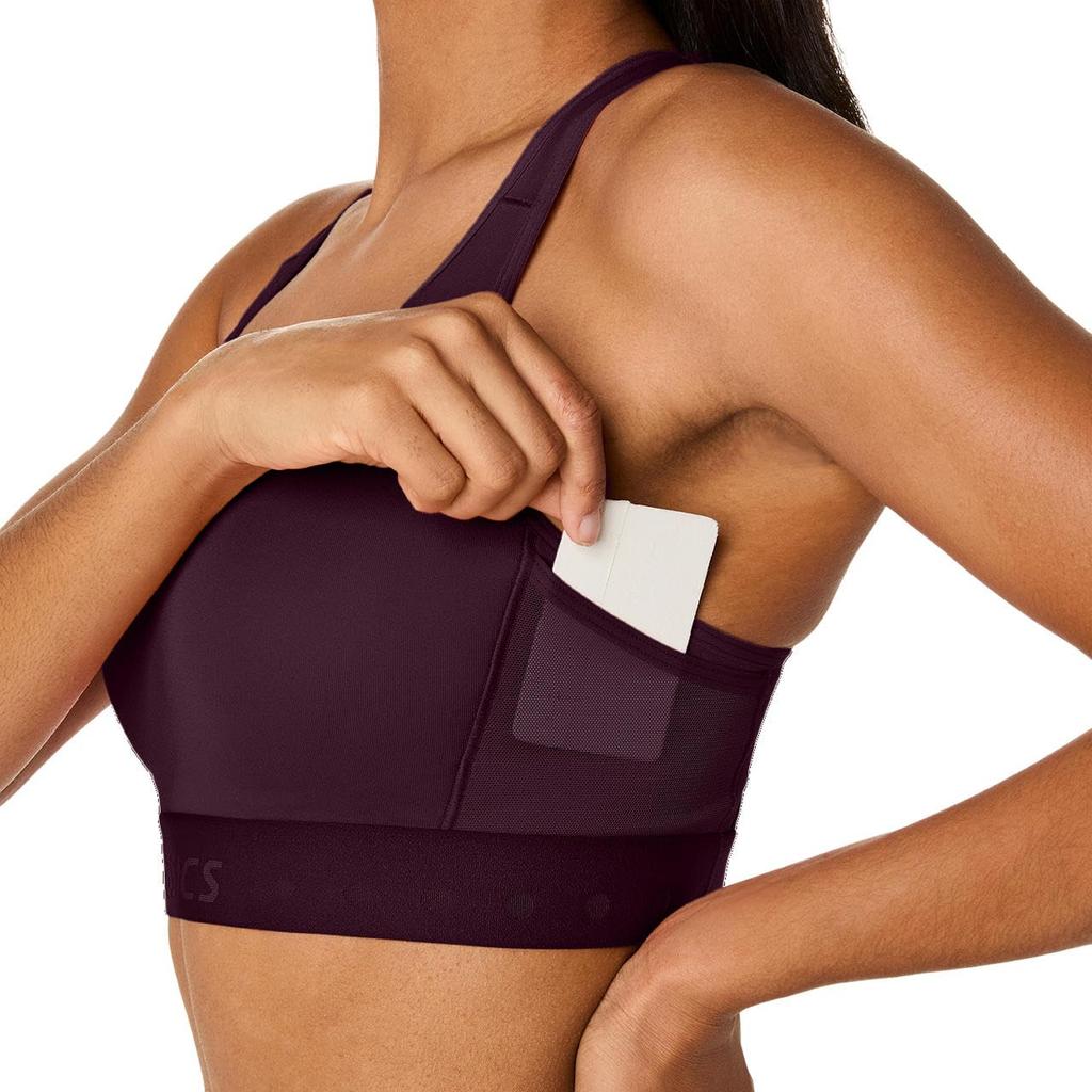 Running Wear ROAD COMPRESSION BRA 2012C995 500 M [ASICS] Women's (DARK AUBERGINE)
