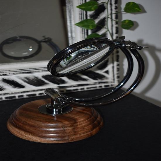 Brass Magnifying, Anniversary Gift, Gift For Husband, Gift For Son, Gift For Men