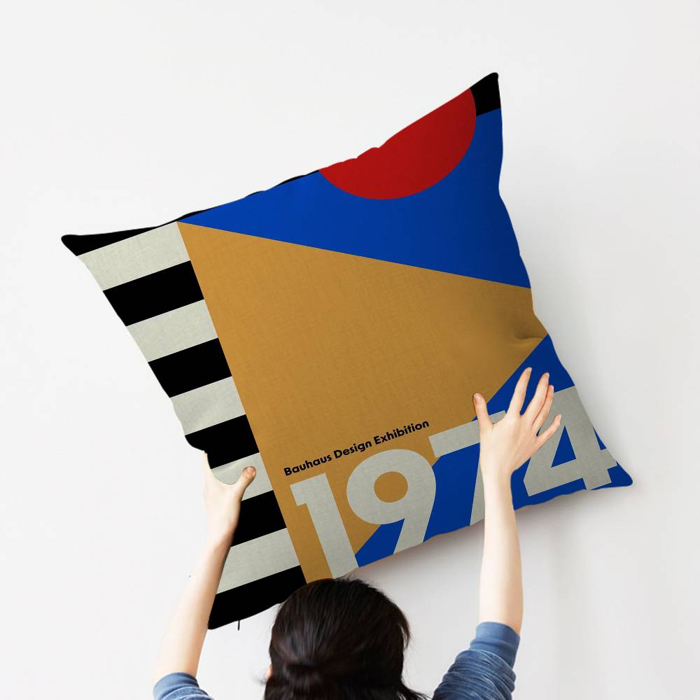 Colorful BBauhaus Pillow Gifts Home Office Furnishings Bedroom Sofa Car Cushion Cover case xcm