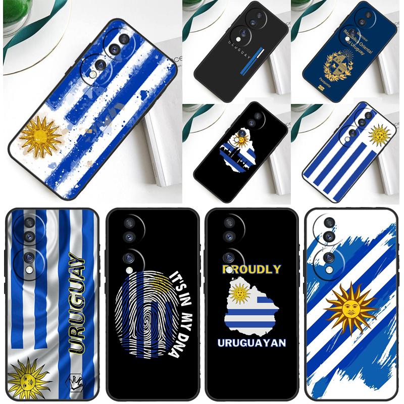 Uruguay Flagge Hülle Für Honor Magic 7 Pro 5 6 Lite Honor 200 Pro 50 70 90 X9a X8a X8 X9 X8b X9b X9c Cover