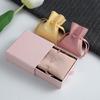Multifuntional Jewelry Display Bag Square Box and Soft Leather Pouches Leather Texture Suitable for Gifting and Storage
