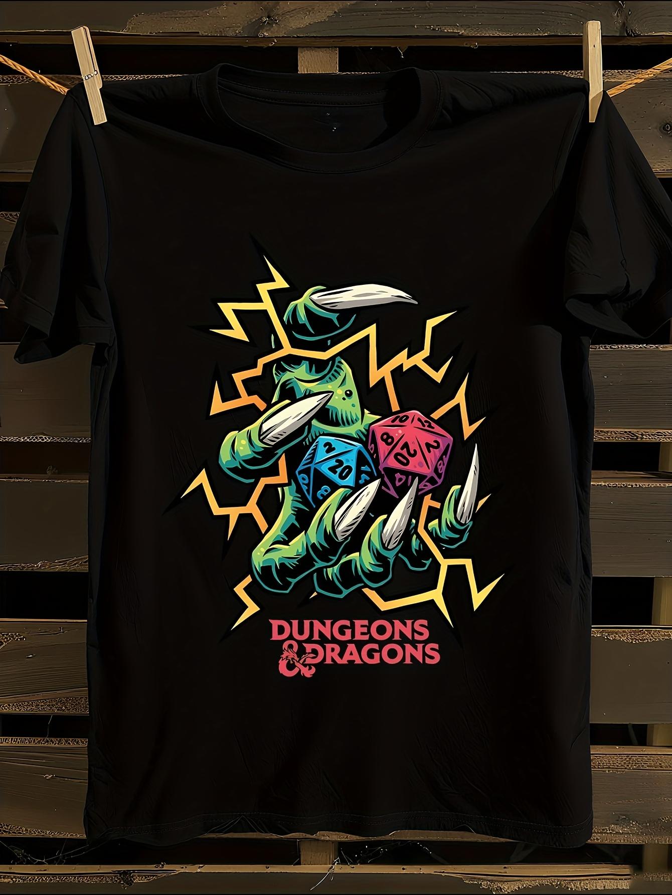 DandD Dice Roll T-shirt XXL