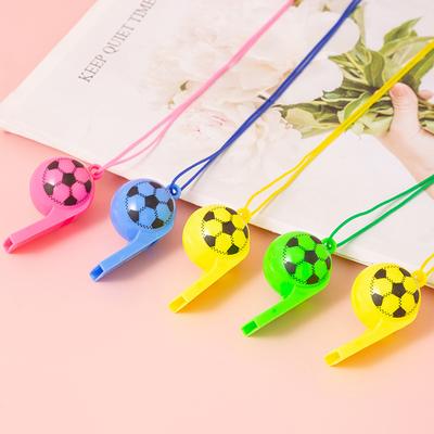 Football Whistle 5/10/20PCS Pack Random Mixed Color Plastic Whistle Cheering Up Props Festival Party Souvenirs Carnival Gift ZYF