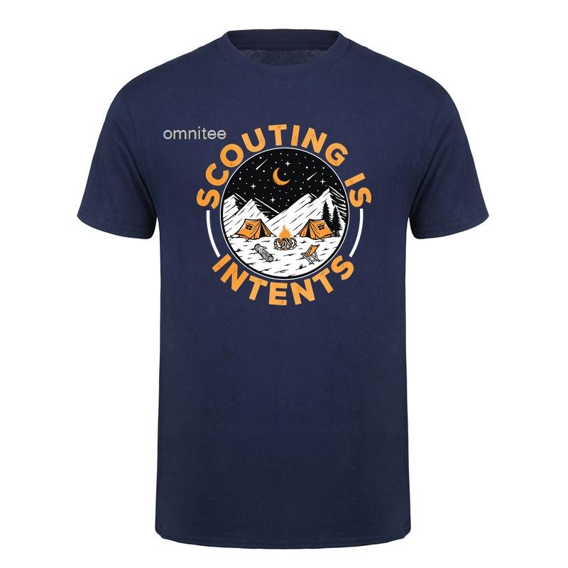 Scout Life TShirt Outdoor Adventure Camping Hiking Graphic Tee Vintage Boy Scout Lover Casual T Shirt Gift HJ160