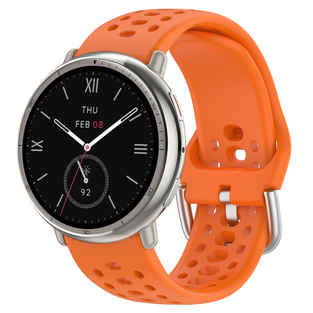 Original Band For Amazfit Active 2 watch Strap accessories sport breathable Silicone 20mm Bracelet Correa Amazfit GTS 3 2 4 mini