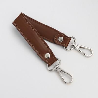Durable 28CM Leather Short Bag Strap DIY Replacement Handbag Straps Hardware Wide Shoulder Strap