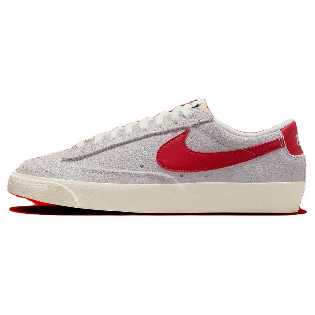 Nike Blazer Low 77 Vintage Summit White Gym Red Sail Coconut Milk (Womens) Unisex Sneakers Gym-Red-Sail-Coconut-Milk FQ8060-100