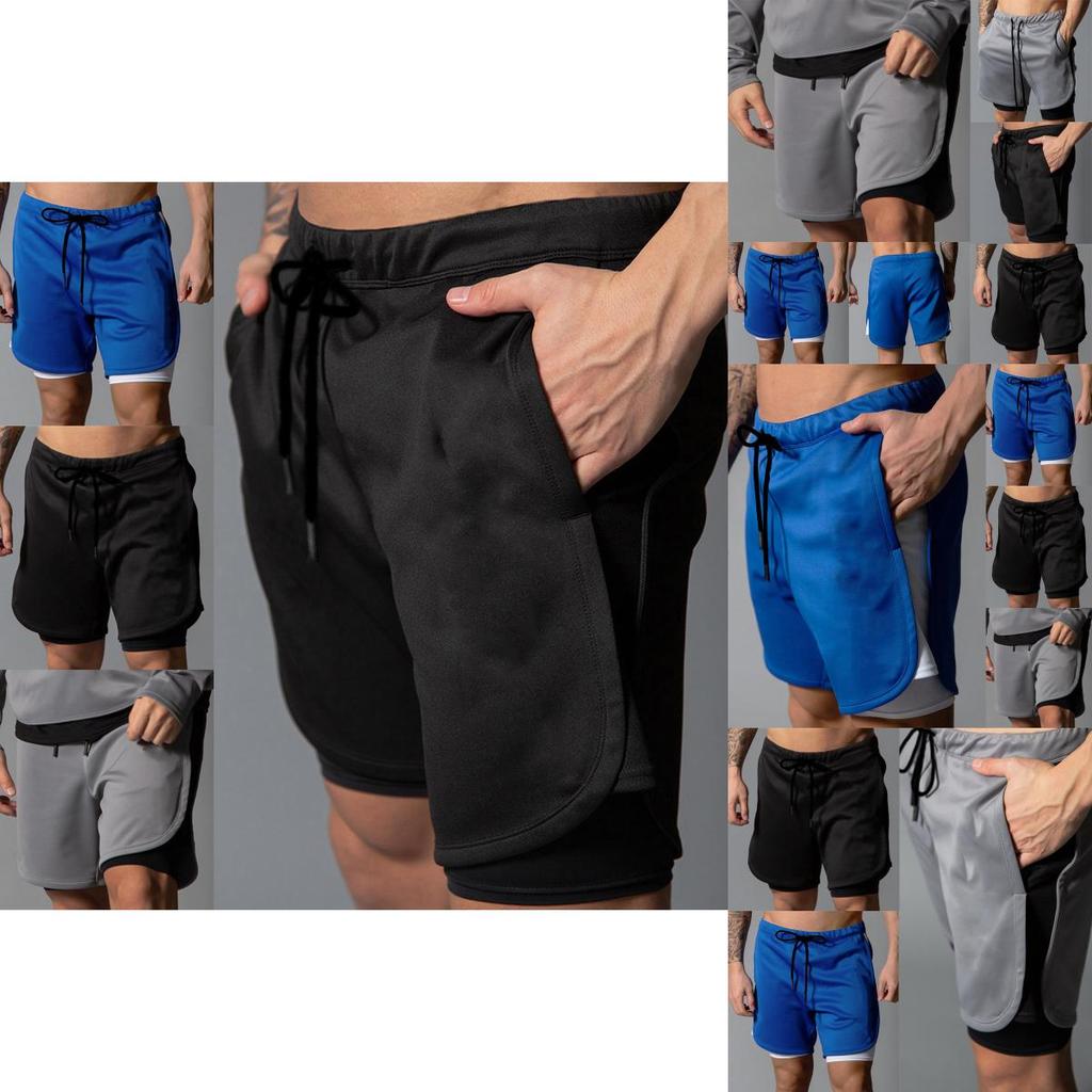 Men's Sports Gym Shorts Quick Dry Breathable Training Running Workout Casual Pants