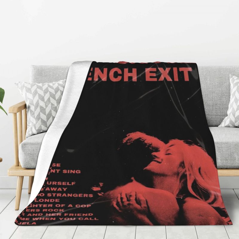 Custom Tv Girl Music Rock Pop Band Blankets Warm Flannel Throw Blanket for Bed Travel Rug Piece