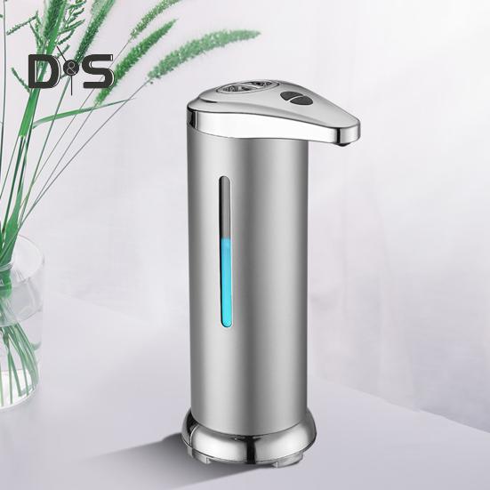 Automatyczny dozownik mydła 285 ml bezdotykowy czujnik pojemnik na mydło do naczyń wodoodporny regulowana objętość kuchnia łazienka płyn do mycia rąk pompa