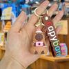 Cute Cartoon Capybara Pendant  Creative Simulation Capybara Keychain Exquisite Backpack Decoration Accessories Gifts