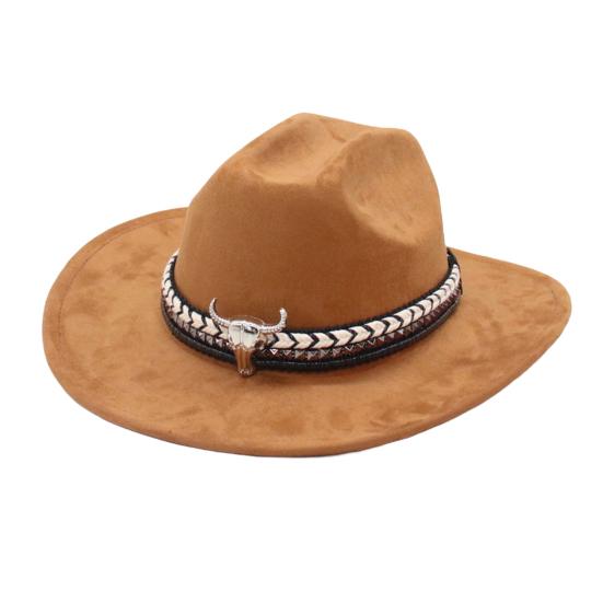 Cowboy Hat for Women And Men Shapeable Brim Western Cowgirl